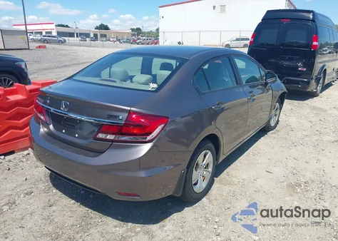 2013 Honda Civic Lx z USA, uszkodzony, nr VIN 2HGFB2F56DH528423